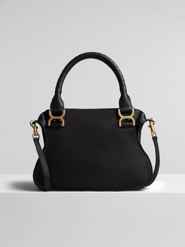 Chloé Bolsos Mujer Marcie Negras Bright Satin SEBK45163